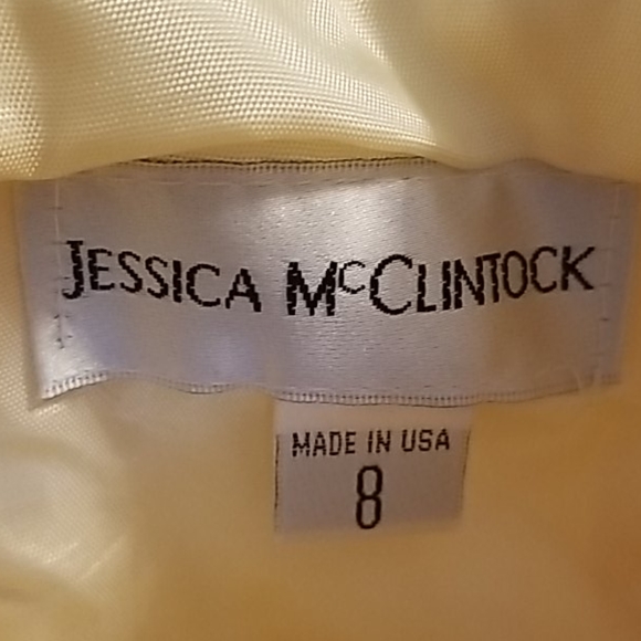 Yellow Jessica McClintock Dress - Picture 5 of 5